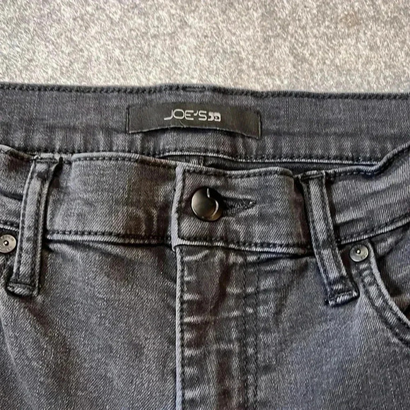 Joe's Jeans, Straight Leg in Washed Black. - Picture 8 of 9